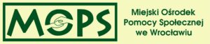 Logotyp: MOPS, Miejski Ośrodek Pomocy Społecznej we Wrocławiu