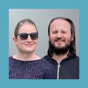 Sandra Tworkowska i Witold Strugała. Jak czytają niewidomi.