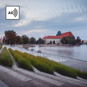 Czuj się dobrze we Wrocławiu. Bulwar Xawerego Dunikowskiego – spacer z audiodeskrypcją.