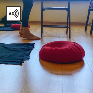 Czuj się dobrze we Wrocławiu. Warsztat pracy z ciałem „Interocepcja” z audiodeskrypcją. 16 października.